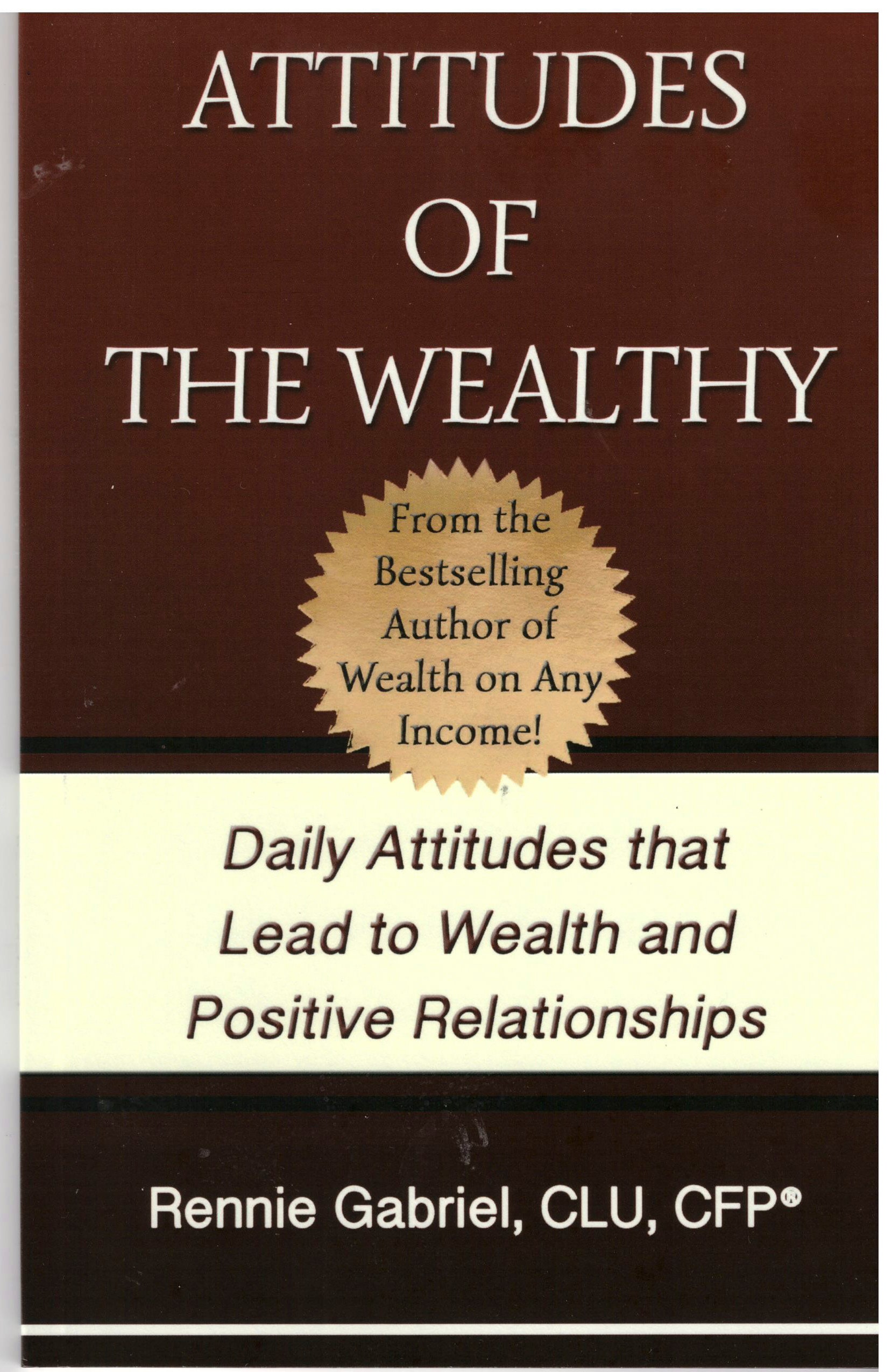 Attitudes of the Wealthy book cover by Rennie Gabriel